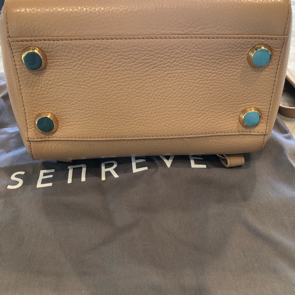 Pre-owned SENREVE Mini Maestra - Dolce leather/ Butterscotch color Gold hardware - Picture 5 of 9
